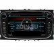 FORD Mondeo, Focus, S-Max, C-Max, Galaxy - МУЛТИМЕДИЯ / Навигация android 16 DVD черна + DSP + CARPLAY + ANDROID AUTO